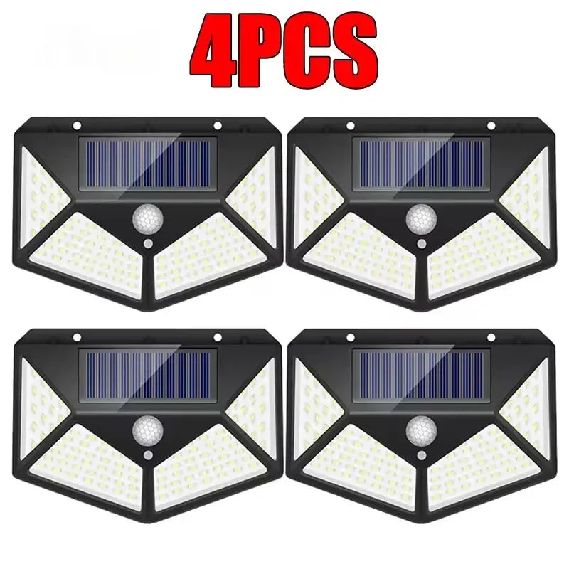 New Upgrade Solar Street Light 8/12/6/4/2/1Pcs Outdoor Solar Wall Lamp PIR Motion Sensor Powered Sunlight for Garden Courtyard