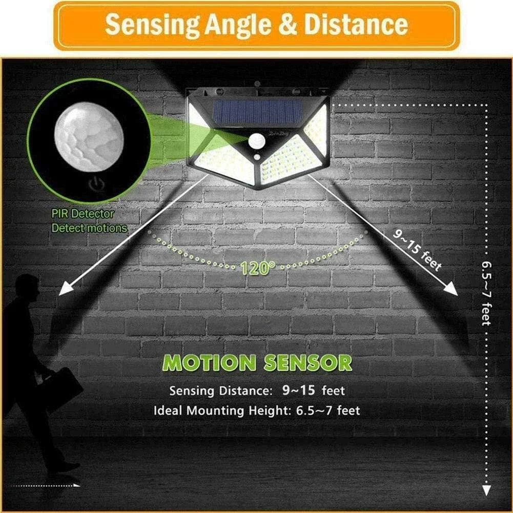 New Upgrade Solar Street Light 8/12/6/4/2/1Pcs Outdoor Solar Wall Lamp PIR Motion Sensor Powered Sunlight for Garden Courtyard