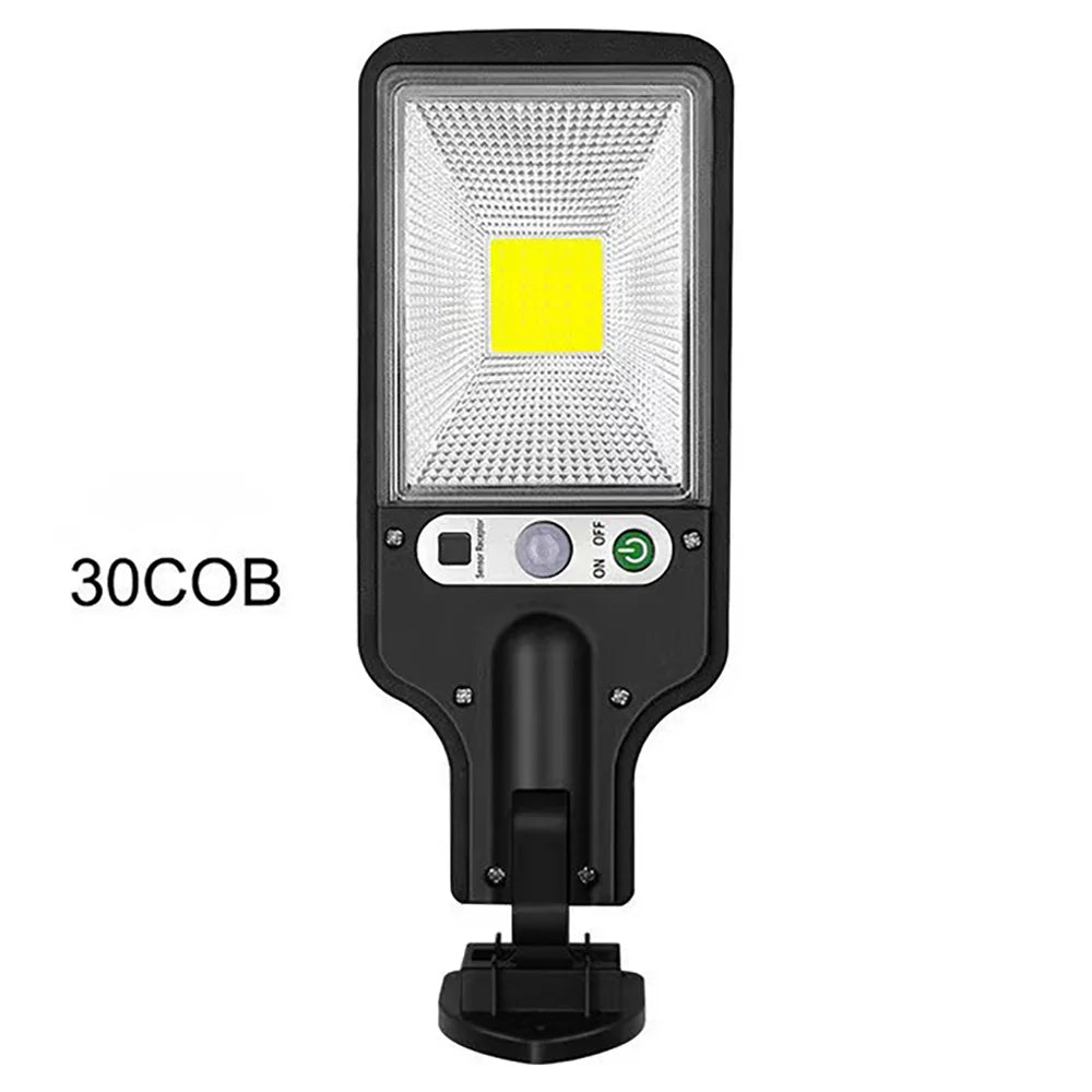 Solar Outdoor LED Wall Light with Human Body Waterproof 3Modes Induction for Garden Terrace Garage Courtyard and Street Lighting