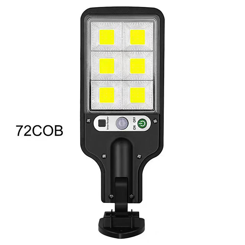 Solar Outdoor LED Wall Light with Human Body Waterproof 3Modes Induction for Garden Terrace Garage Courtyard and Street Lighting