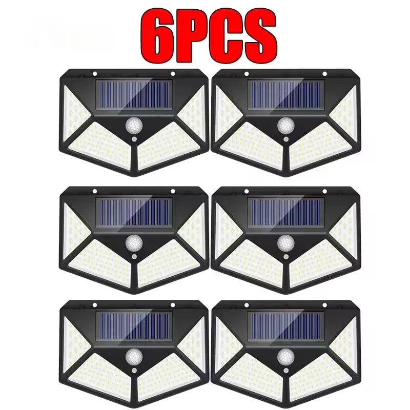 New Upgrade Solar Street Light 8/12/6/4/2/1Pcs Outdoor Solar Wall Lamp PIR Motion Sensor Powered Sunlight for Garden Courtyard